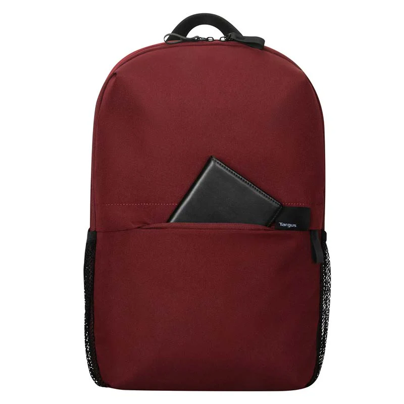 Targus  TBB63603GL 15.6inch Sagano EcoSmart Campus Backpack (Cabernet) - Image 6