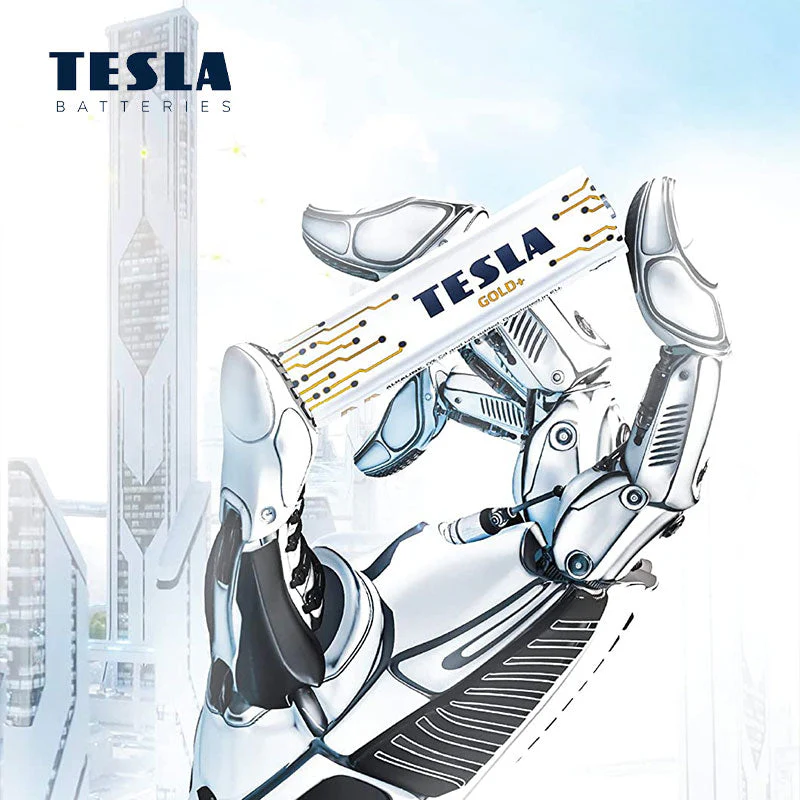 Tesla GOLD-LR06-4B AA Gold+ Alkaline (4 Pcs)