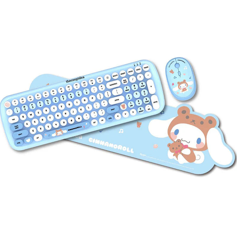 Thecoopidea Cinnamoroll Sanrio TAPPY+ Wireless KB & Mouse Set - Image 2