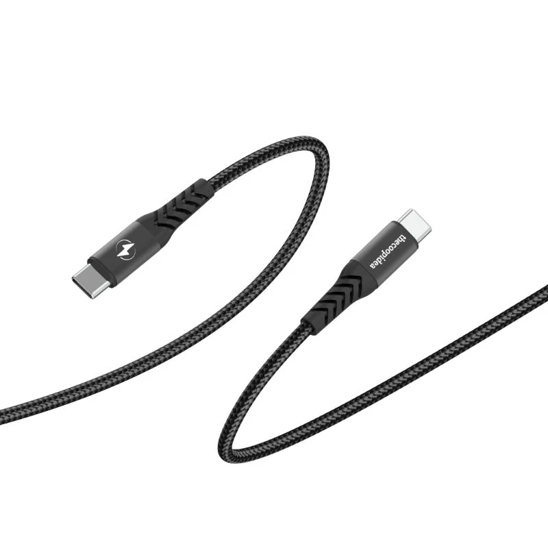Thecoopidea CP-TC09-BLK Flex Ultra C to C 240W Cable 1.2M (Black)