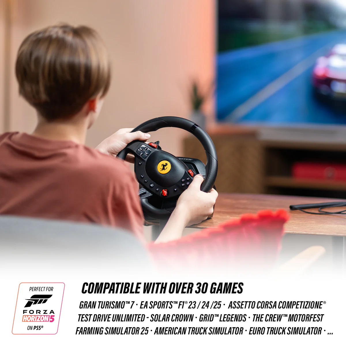 Thrustmaster T98 Ferrari 296 GTB - PC/PS5/PS4 - Image 7
