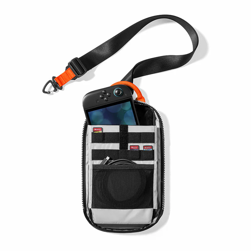 Tomtoc GameOn-G49 Switch 2 Travel Bag (Grey) - Image 6