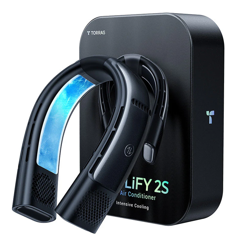 Torras X00FG1B006 Coolify 2S Neck Air Conditioner Fan (Black)