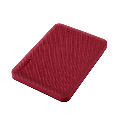 Toshiba Canvio ADVANCE 2TB V10 Portable Hard Drive (Red) - Image 2