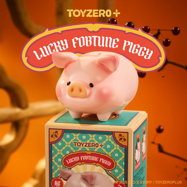 ToyZeroPlus Lulu The Piggy - Lucky Fortune Piggy Series