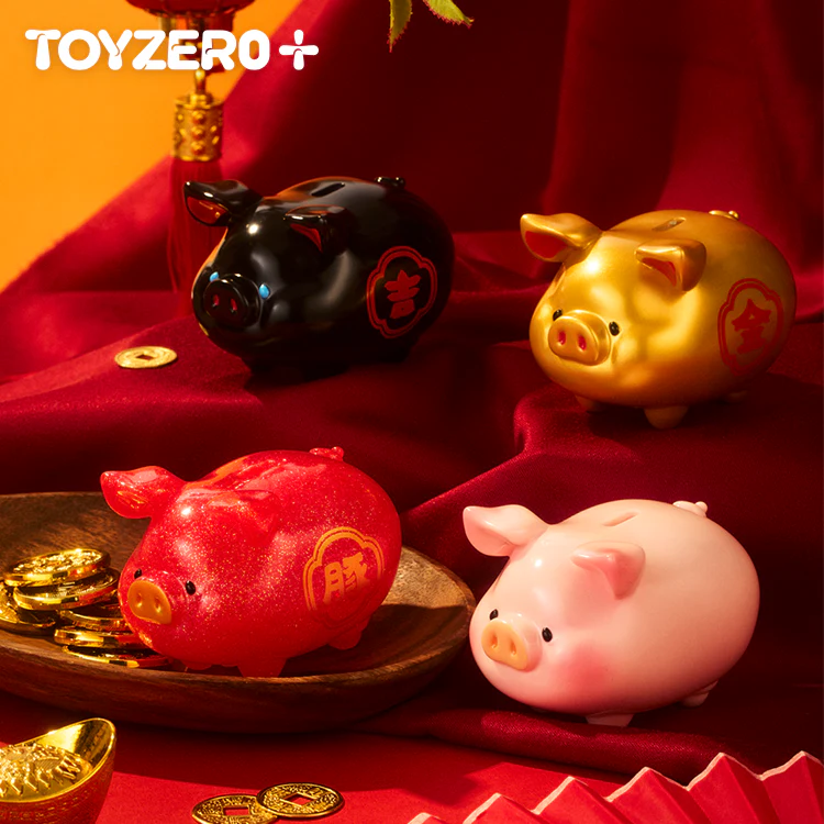ToyZeroPlus Lulu The Piggy - Lucky Fortune Piggy Series - Image 3