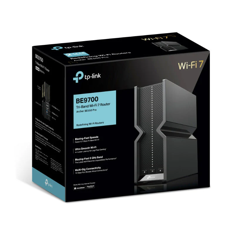 TP-Link Archer BE550 Pro BE9700 Tri-Band Wi-Fi 7 Router - Image 4