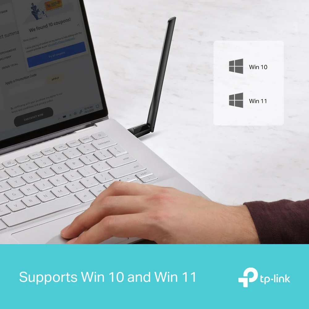 TP-Link Archer TX35U Plus AX1800 High Gain WiFi Adapter - Image 7