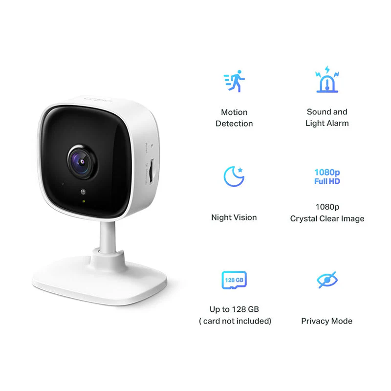 TP-Link Tapo C100 Home Security Wi-Fi Camera - Image 3