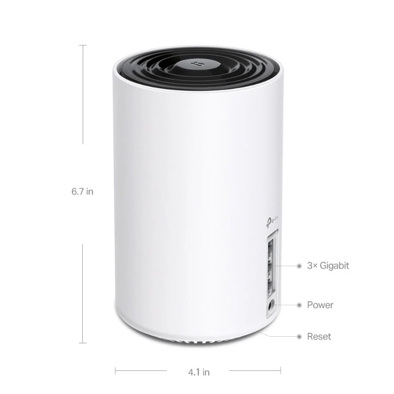 TP-Link Deco XE75 AXE5400 Tri-Band Mesh Wi-Fi 6E System (3-Pack) - Image 2