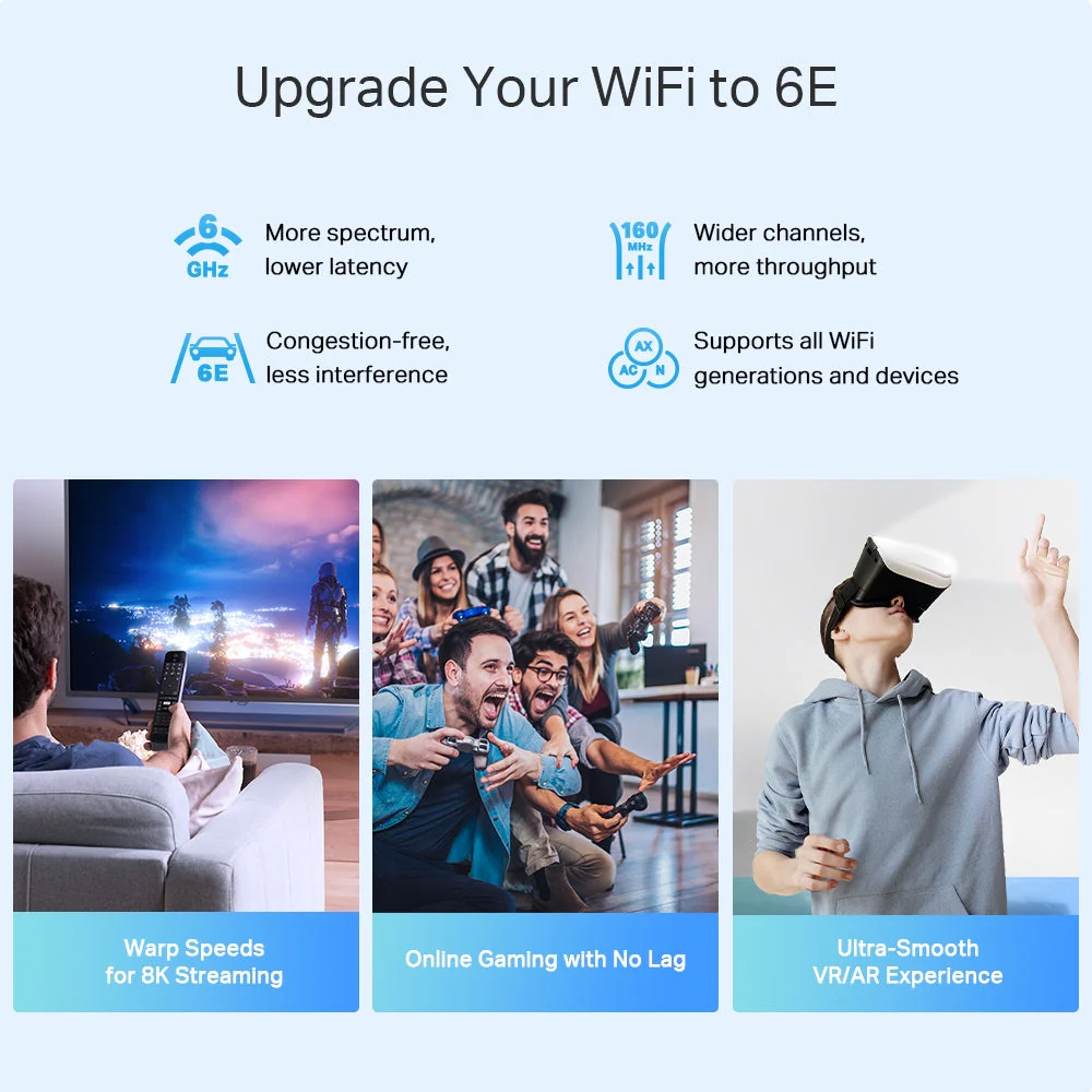 TP-Link Deco XE75 Pro AXE5400 Tri-Band Mesh Wi-Fi 6E System (3-Pack) - Image 5