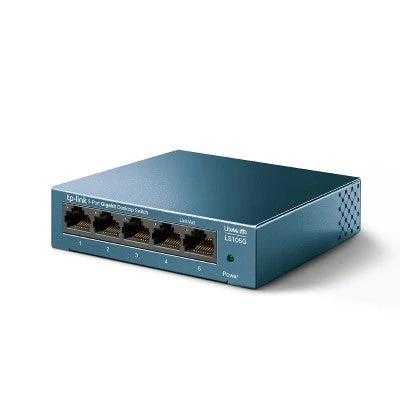 TP-Link LS105G 5-Port 10/100/1000Mbps Desktop Network Switch - Image 2