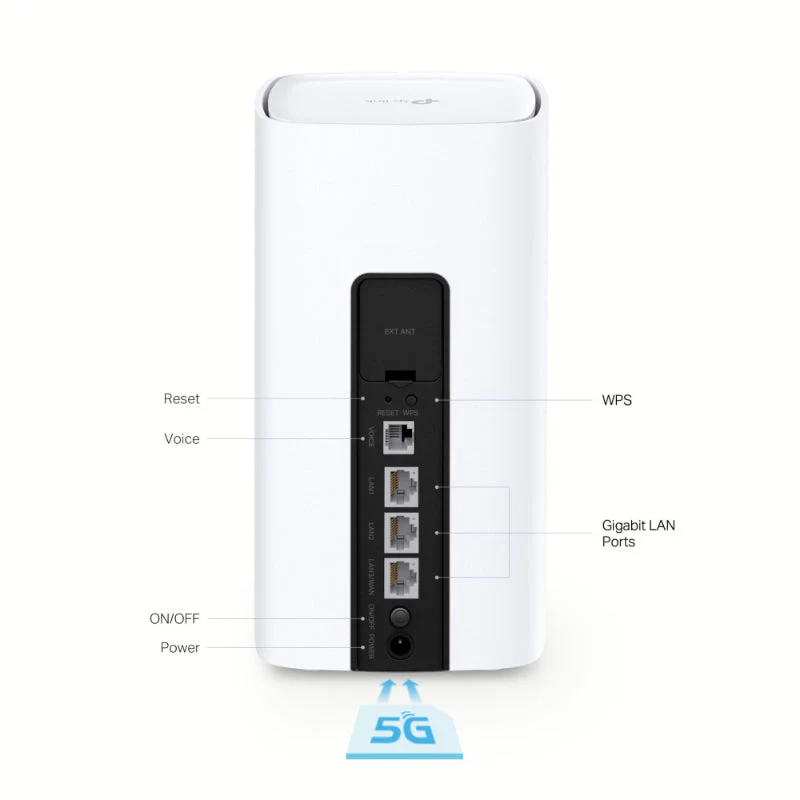 TP-Link NX510v 5G AX3000 Wi-Fi 6 Telephony Router - Image 3