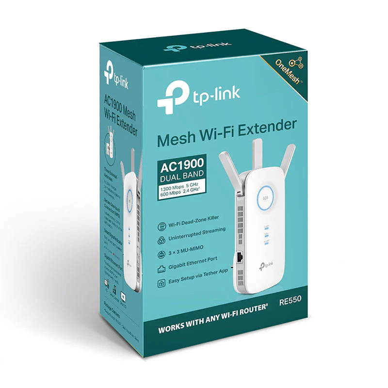 TP-Link RE550 AC1900 Wi-Fi Range Extender - Image 4
