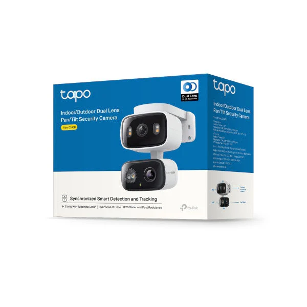 TP-Link Tapo C246D Indoor/Outdoor Dual Lens Pan/Tilt Security Camera - Image 4