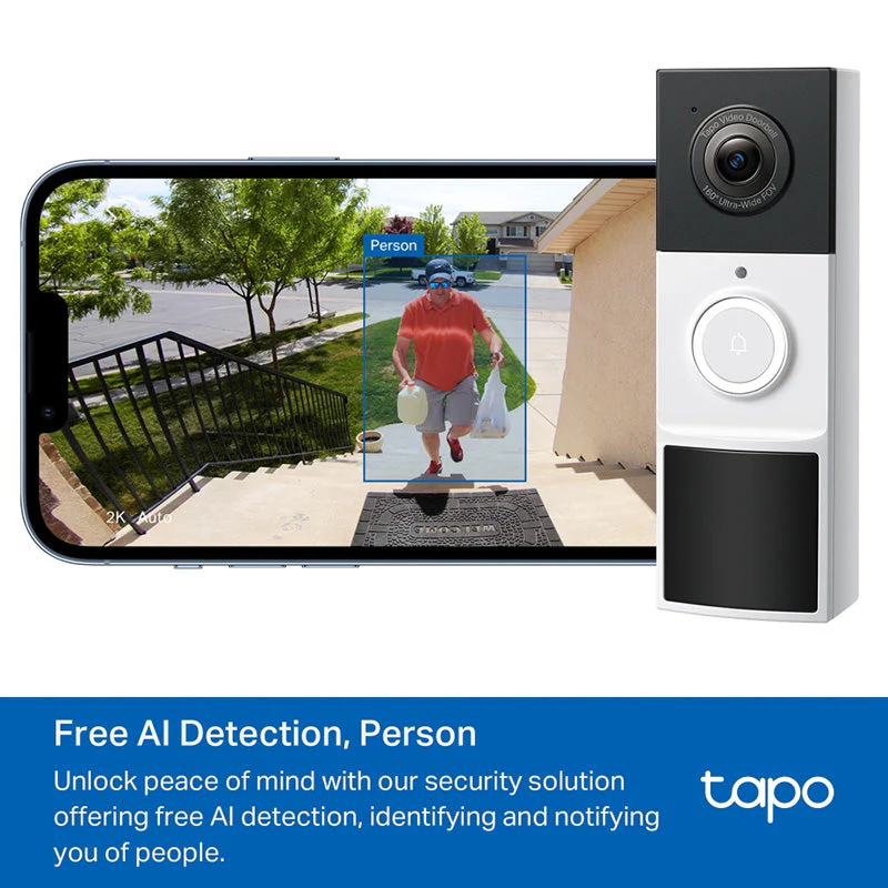 TP-Link Tapo D210 Video Doorbell Camera - Image 4