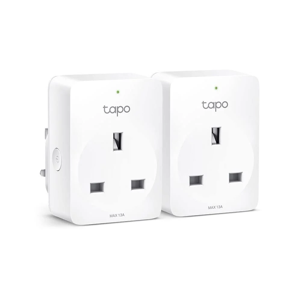 TP-Link Tapo P110 Mini Smart Wi-Fi Socket, Energy Monitoring (2-Pack)