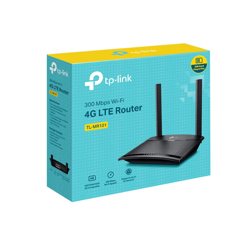 TP-Link TL-MR101 300 Mbps Wireless N 4G LTE Router - Image 4