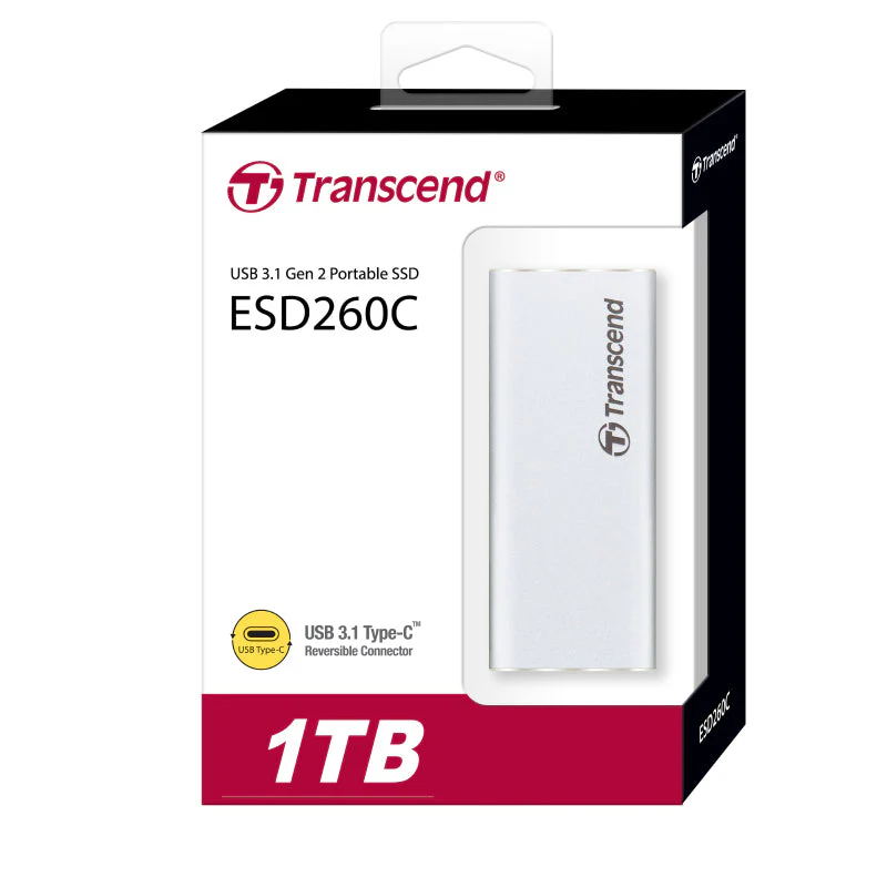 Transcend ESD260C Portable SSD 1TB - Image 2