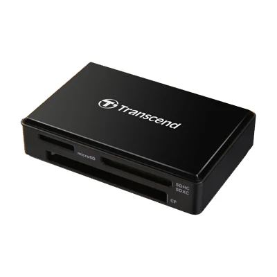 Transcend USB3.1 Multi Card Reader TS-RDF8K2 - Black