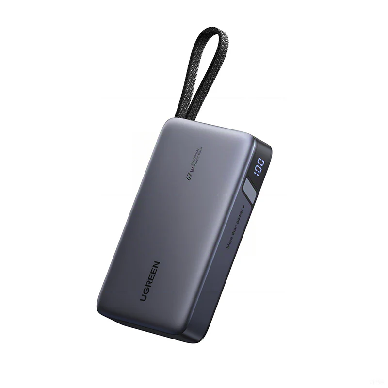 Ugreen PB550 20000mAh 65W CCC PD PB with Built-in Cable - Image 2