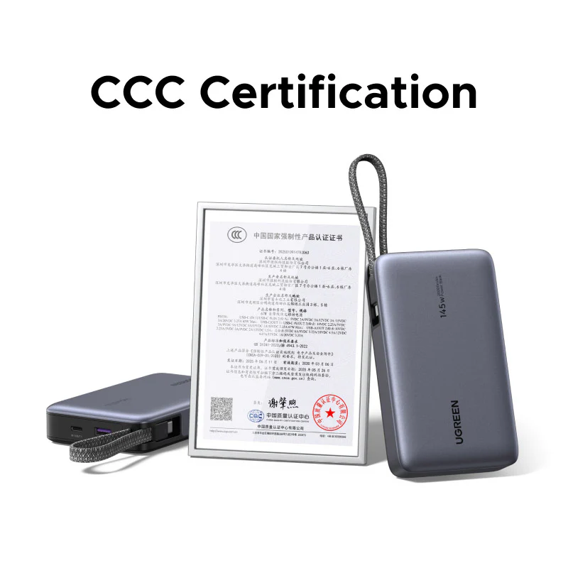 Ugreen PB550 20000mAh 65W CCC PD PB with Built-in Cable - Image 4