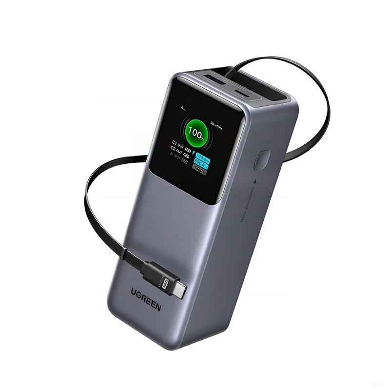 Ugreen PB726 20000mAh 165W CCC PD PB with Retractable Cable - Image 4