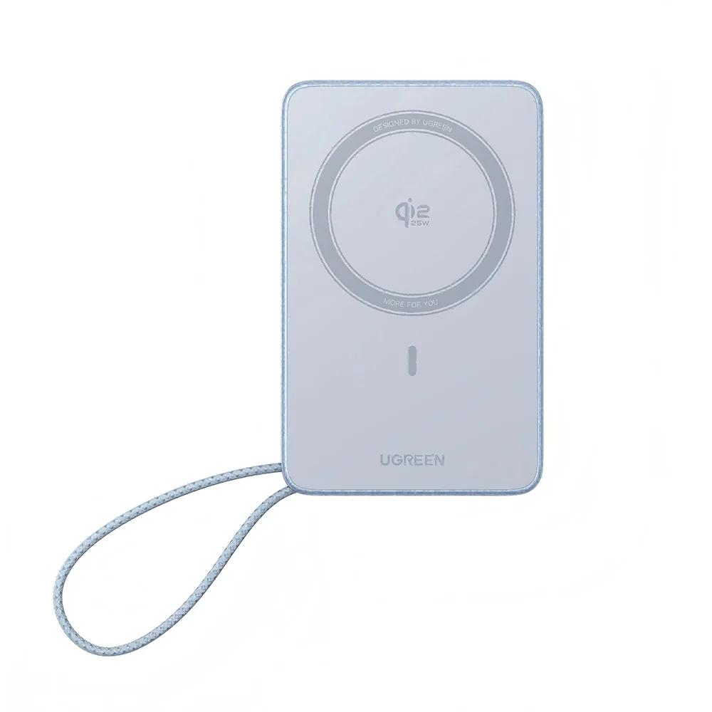 Ugreen PB773_65958B 10000mAh 35W PD with Qi 2.2 25W Magnetic Charging PB, Built-in Cable and CCC - Image 3