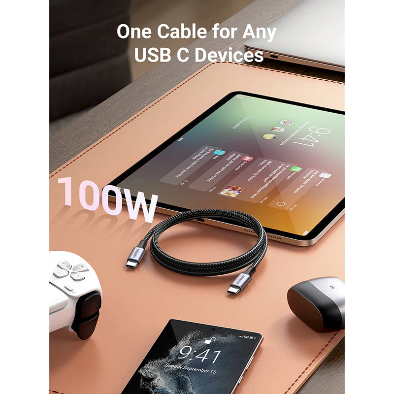 Ugreen US316 Type C To Type C 1M 5A Fast Charging Data Cable - Image 8