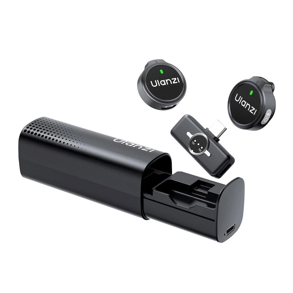Ulanzi A21 Wireless Lavalier Microphone