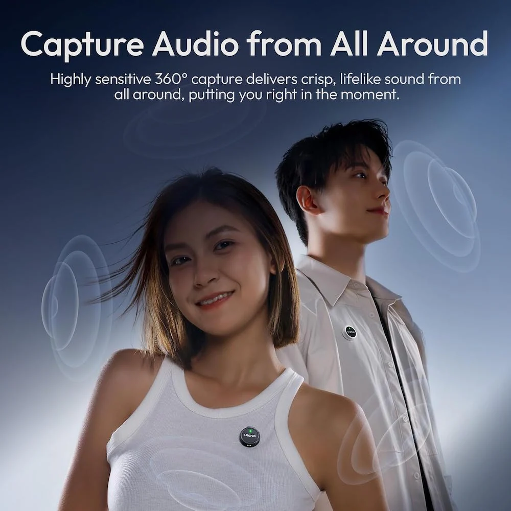 Ulanzi A21 Wireless Lavalier Microphone - Image 7