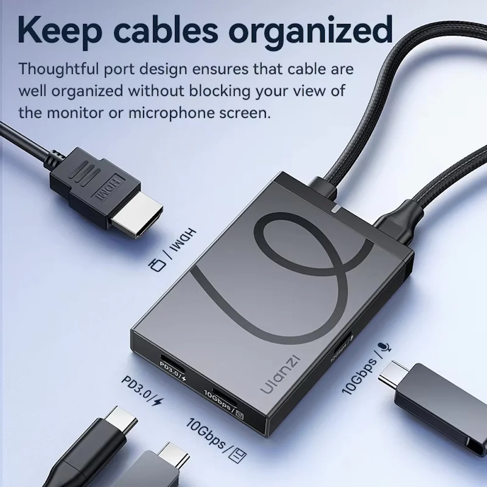 Ulanzi H1 4-in-1 USB-C Media Hub - Image 2