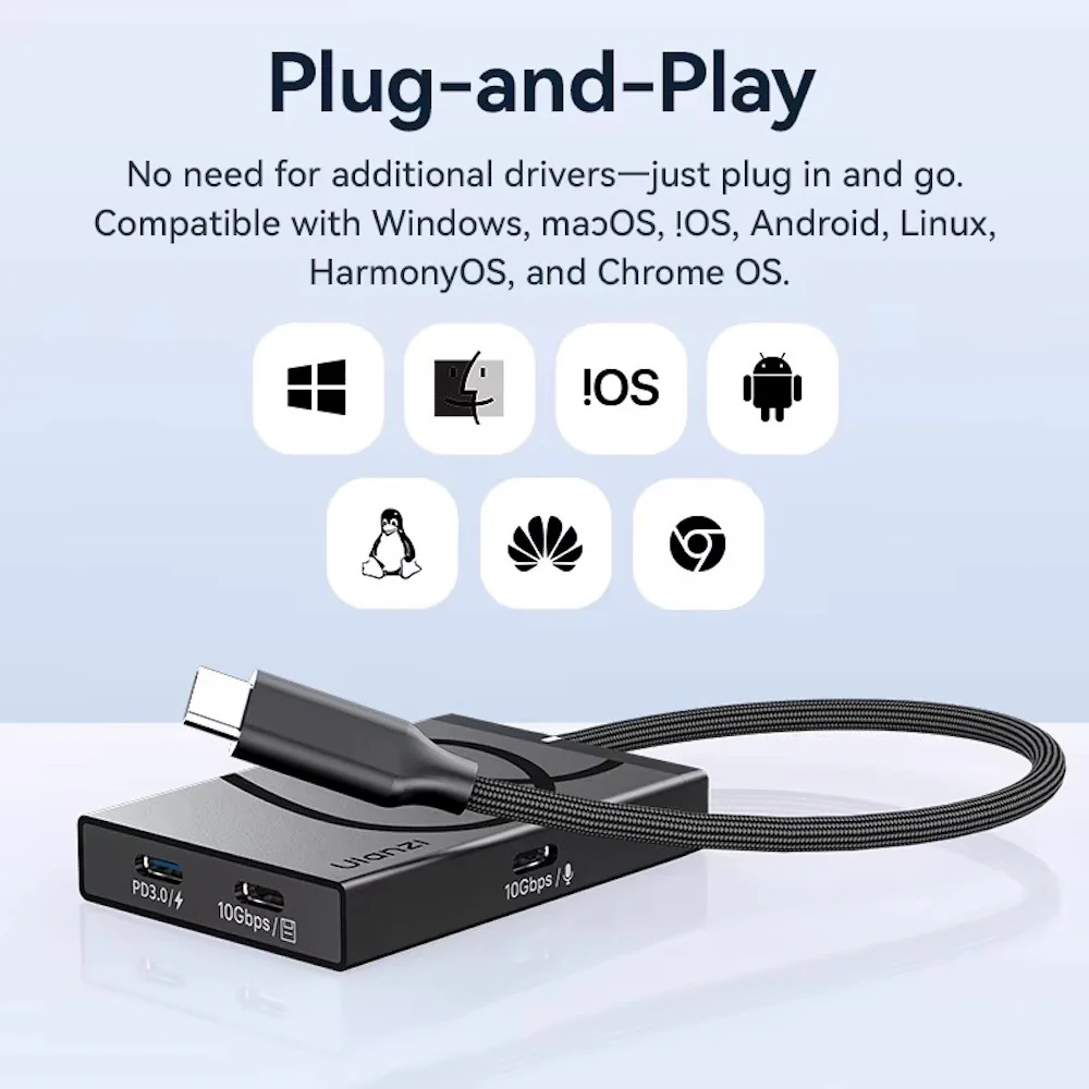 Ulanzi H1 4-in-1 USB-C Media Hub - Image 7