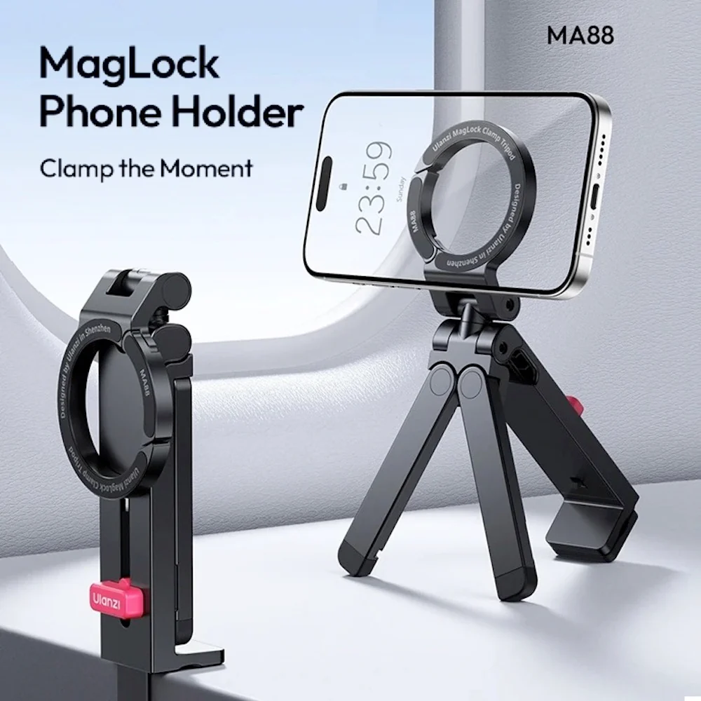 Ulanzi MA88 MagLock Phone Holder Tripod Stand - Image 2