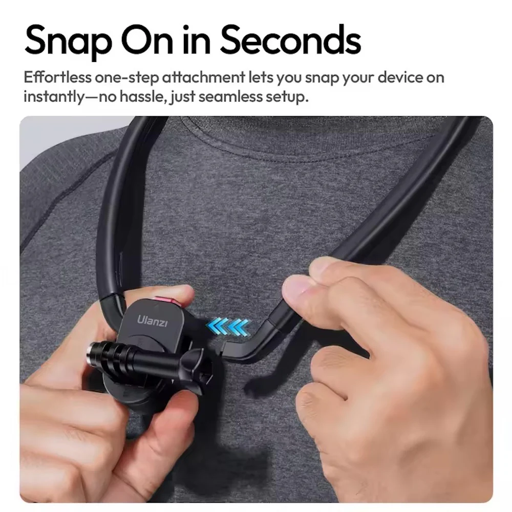 Ulanzi MG14 Magnetic Neck Holder Phone Mount - Image 9