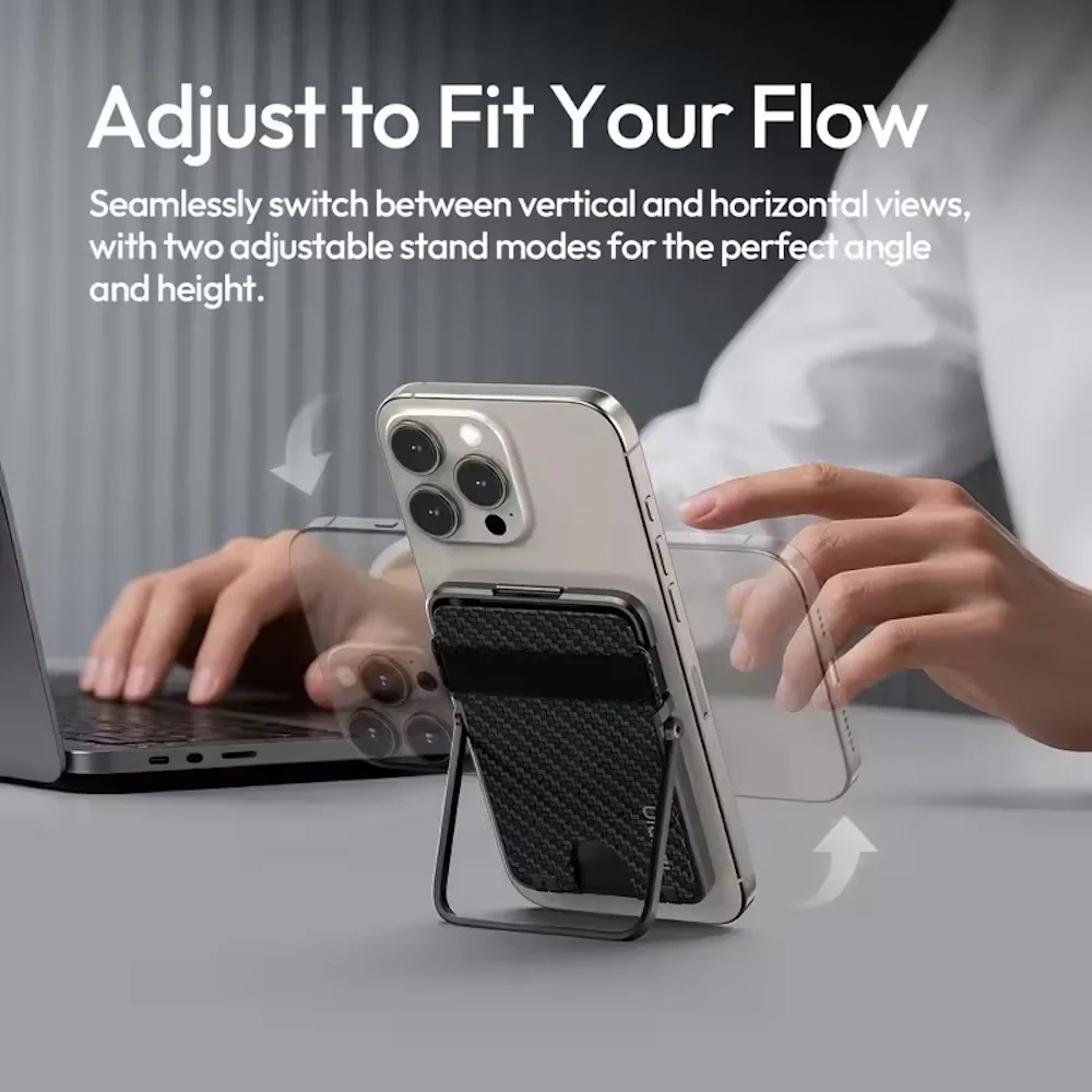 Ulanzi ML25 MagLock Card Holder Phone Stand - Image 6