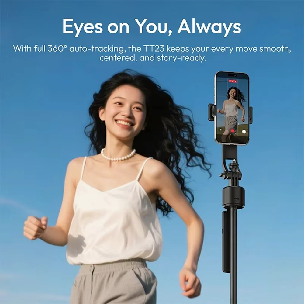 Ulanzi TT23 Auto-Tracking Tripod Selfie Stick - Image 3