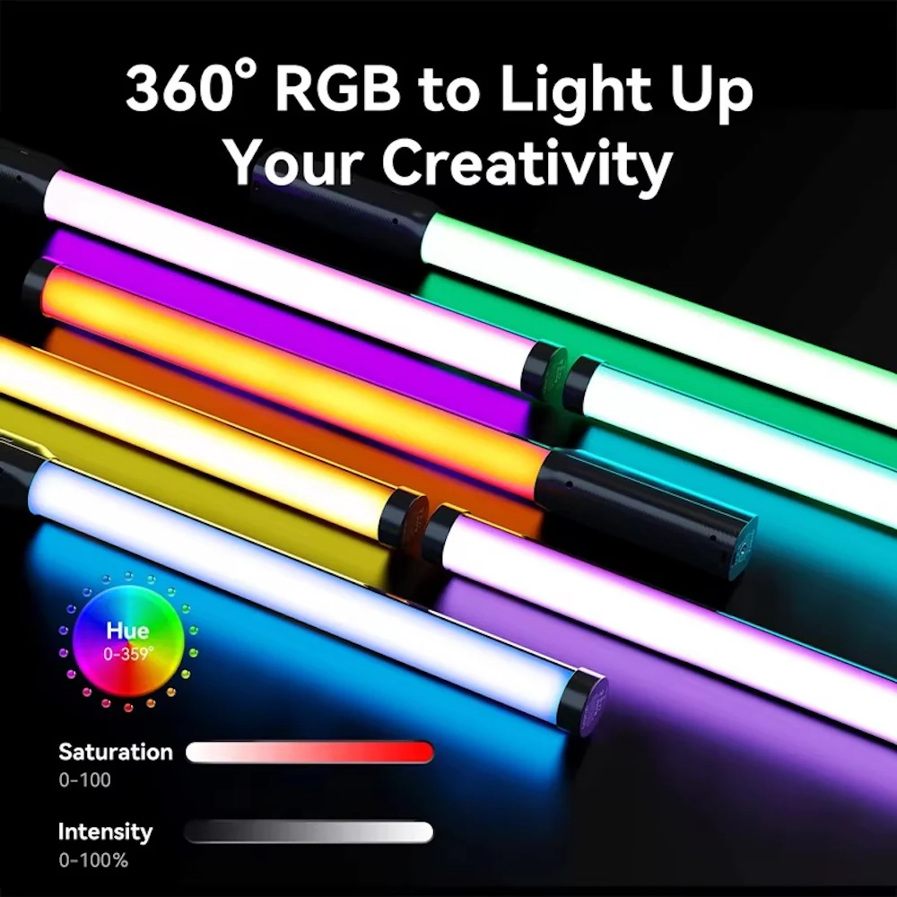Ulanzi VL-119 10W RGB Tube Light Wand - Image 3