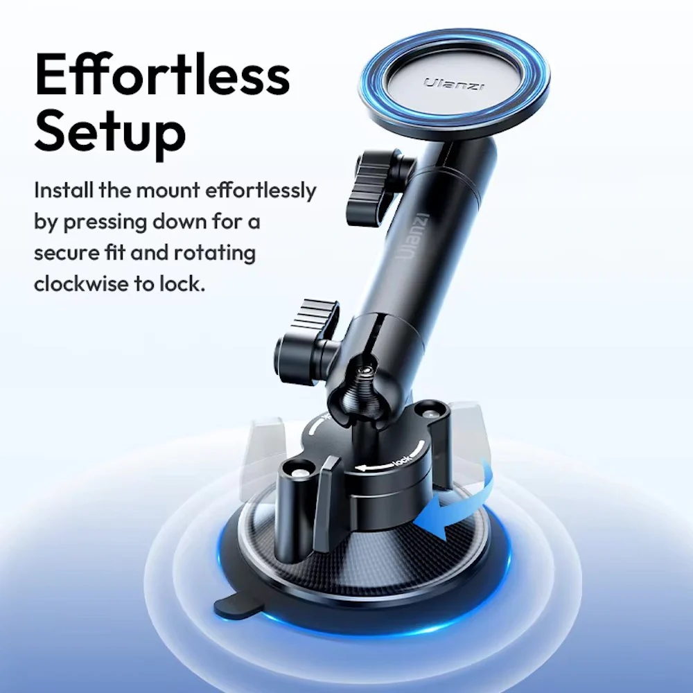 Ulanzi ZJ-06 MagSafe Suction Cup Mount - Image 6