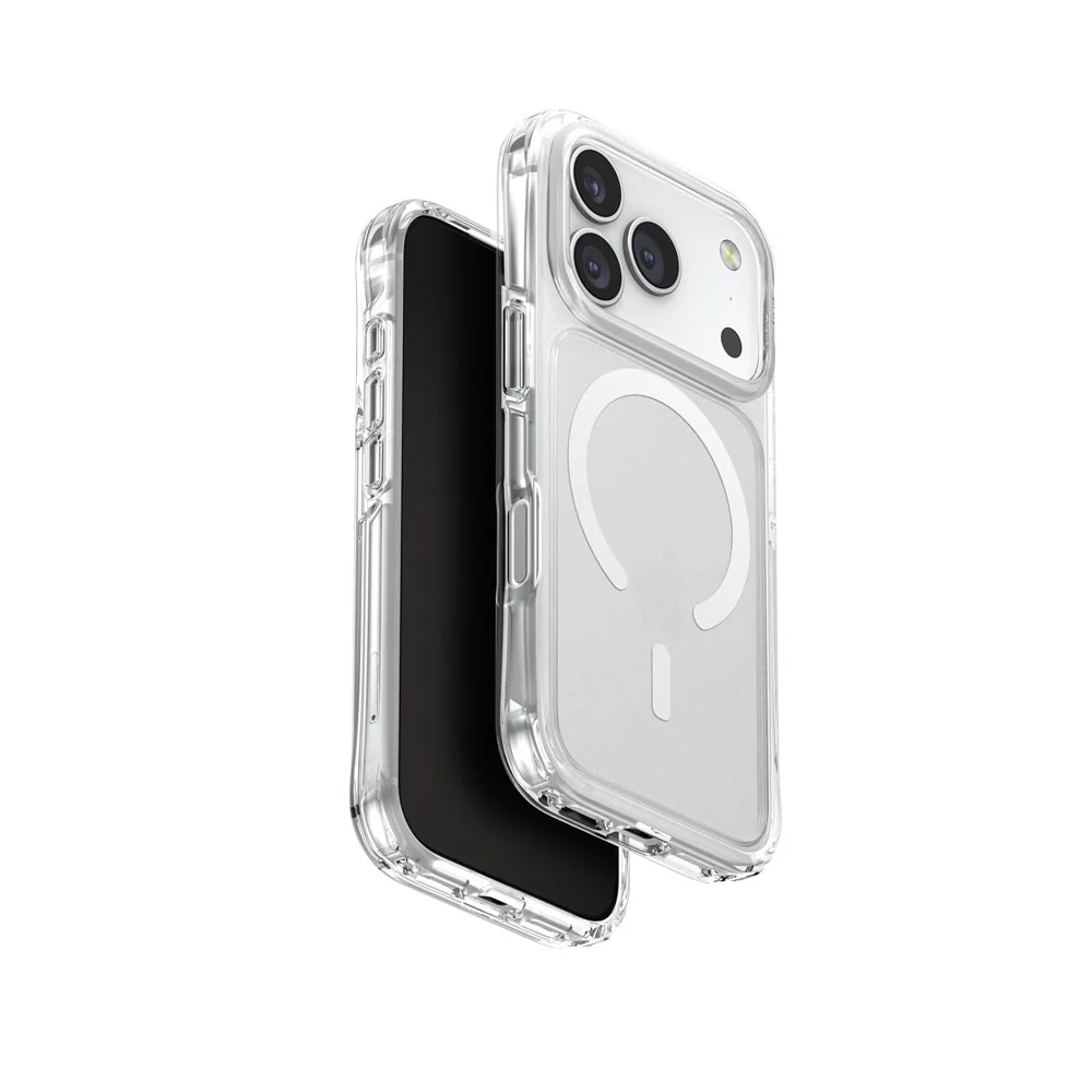Uniq Hybrid iPhone 17 Pro Max (2025) 6.9 Magclick Charging Lifepro Xtreme (AF) - Frost Clear