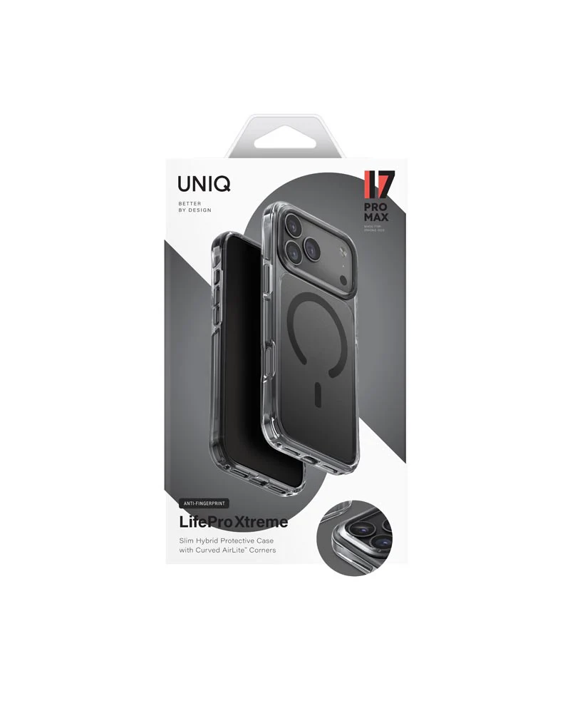 Uniq Hybrid iPhone 17 Pro Max (2025) 6.9 Magclick Charging Lifepro Xtreme (AF) - Frost Smoke - Image 3