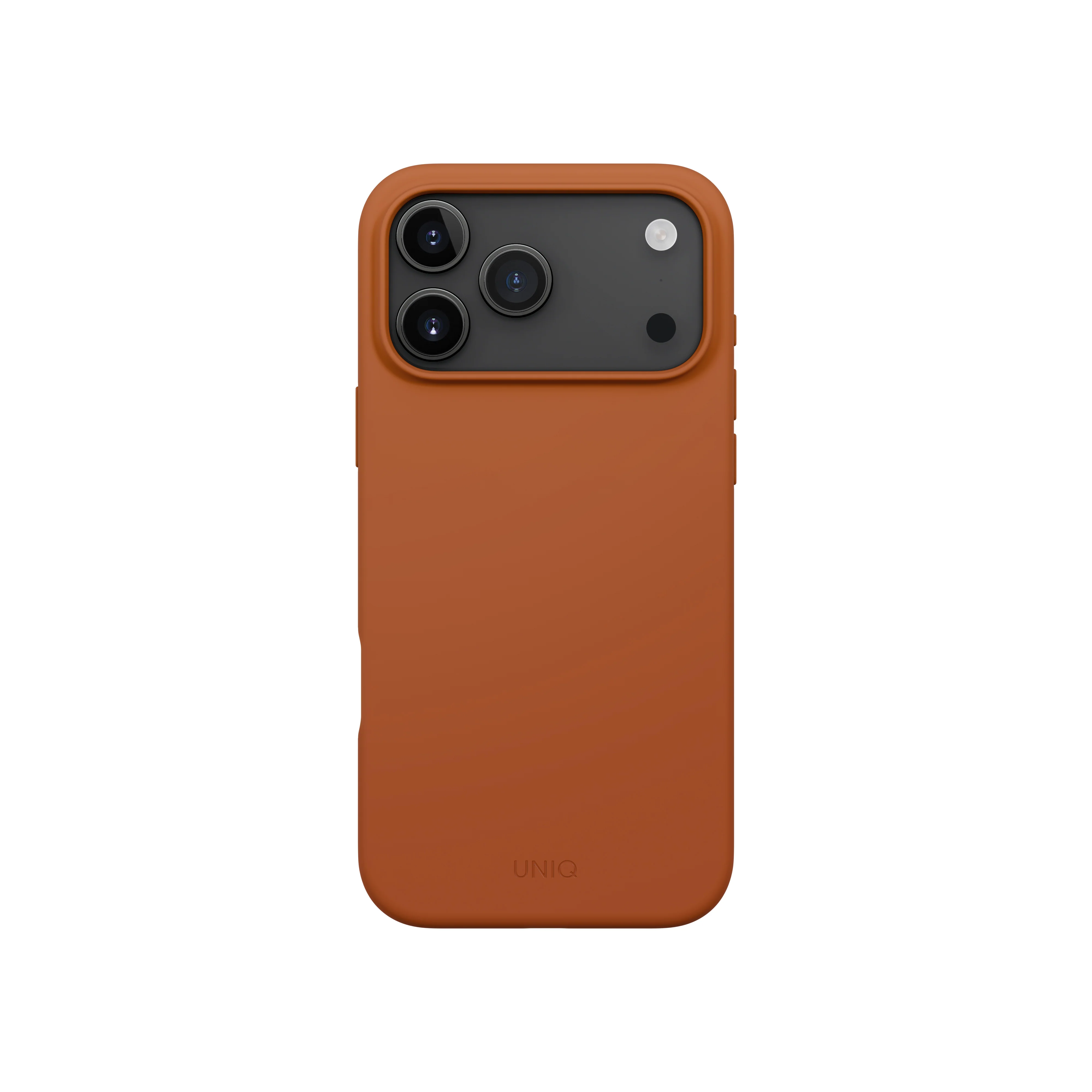 Uniq Hybrid iPhone 17 Pro Max (2025) 6.9 Magclick Charging Lino - Sunset Orange