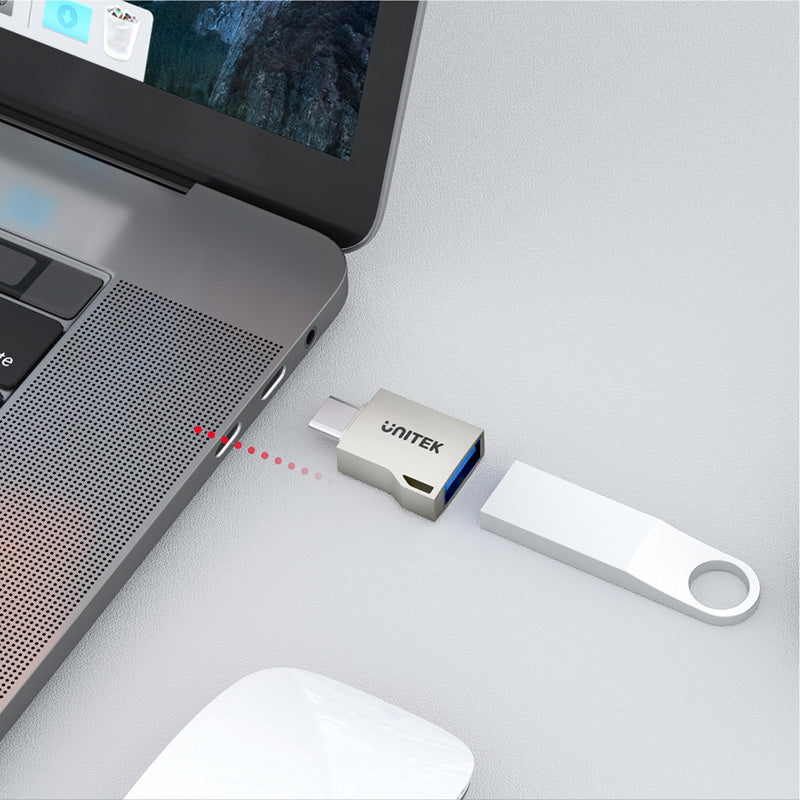 Unitek A1025GNI USB-C to USB-A OTG Adapter - Image 7