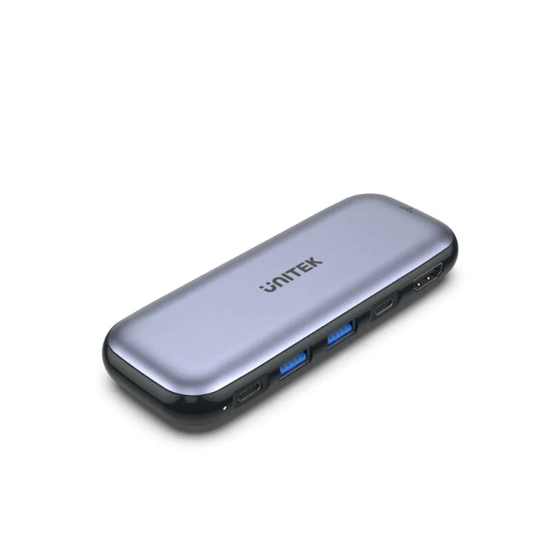 Unitek D1046A 5-in-1 USB-C Hub + M.2 PCIe/NVMe SSD Enclosure