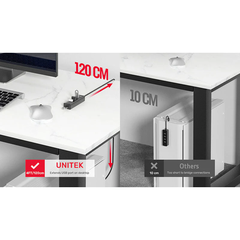 Unitek Y-3089V 4-in-1 USB-A 5Gbps Hub - Image 5