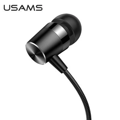 Usams EP-42 3.5mm In-ear Earphone 1.2m (Black) - Image 2