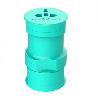 Usams US-CC003 Universal Conversion Plug Socket Cyan - Image 3