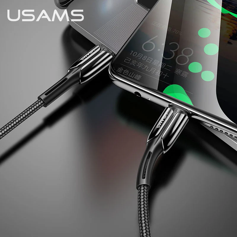 Usams US-SJ402 USB-C To USB-C 100W PD Charging Cable 5A 1.2m - Image 2