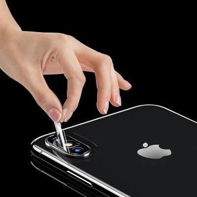 Usams USBH400 Lens Protecter Film For iPhone X/XS Clear - Image 7