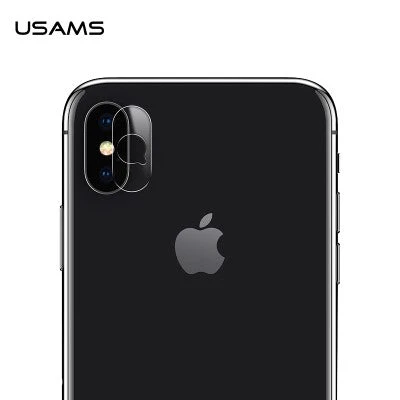 Usams USBH400 Lens Protecter Film For iPhone X/XS Clear - Image 8